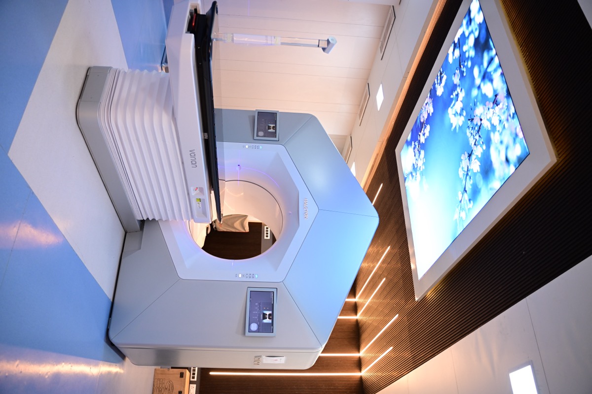 LINAC radiotherapy machine at Asha Cancer Institute Rampurhat